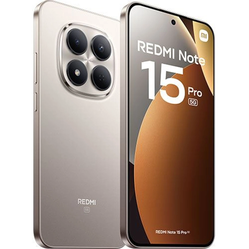 Смартфон Xiaomi Redmi Note 15 Pro 5G 12/512Gb Titanium Global Version фото 2