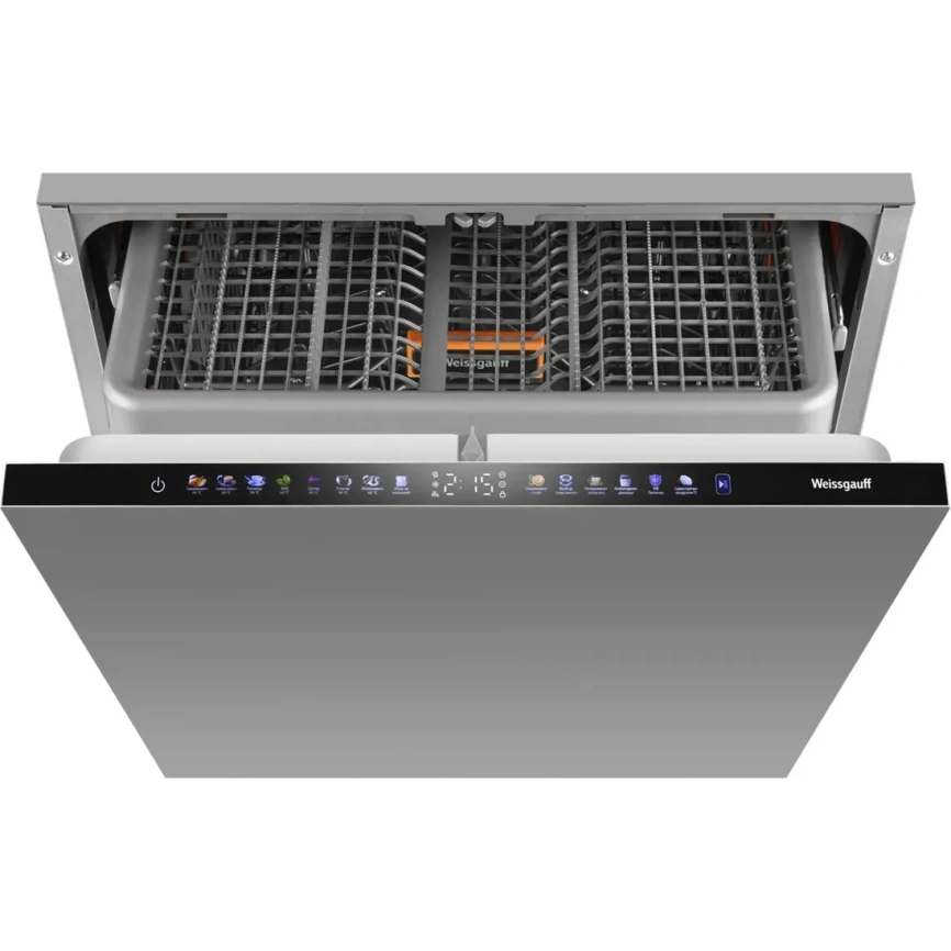 Посудомоечная машина Weissgauff BDW 6138 Touch Inverter Autoopen Timer Floor Stainless Steel фото 3