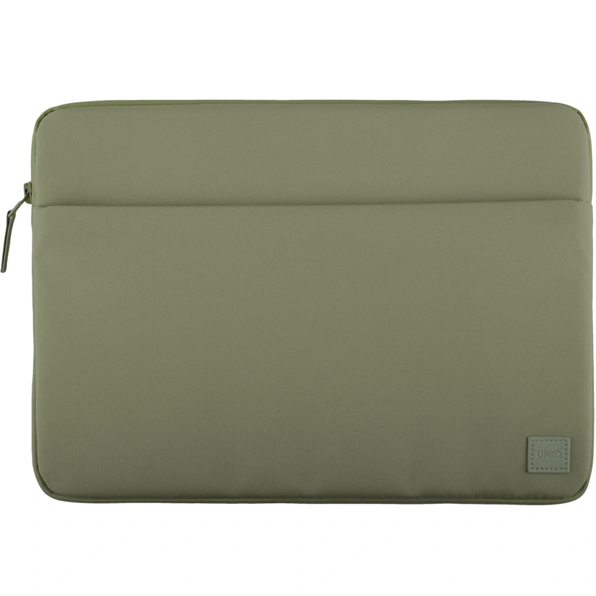 Чехол-папка Uniq VIENNA Laptop Sleeve для ноутбуков 14 Laurel Green фото 1