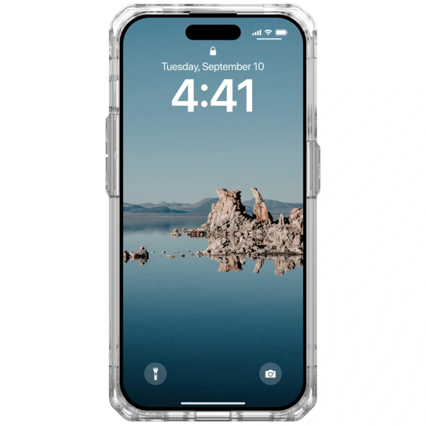 Чехол UAG с поддержкой MagSafe Plyo для iPhone 15 Pro Max Ice/Rose Gold (114305114348) фото 5