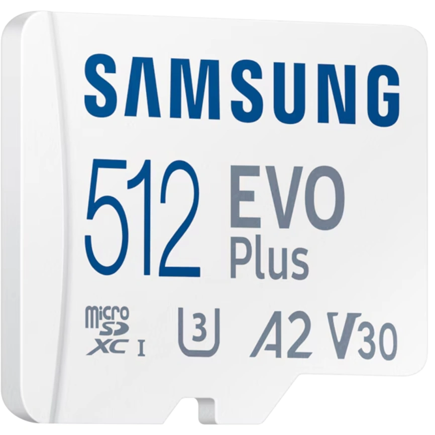 Карта памяти Samsung EVO Plus 512GB MicroSDXC Class 10/UHS-I U3 (MB-MC512SA) фото 4