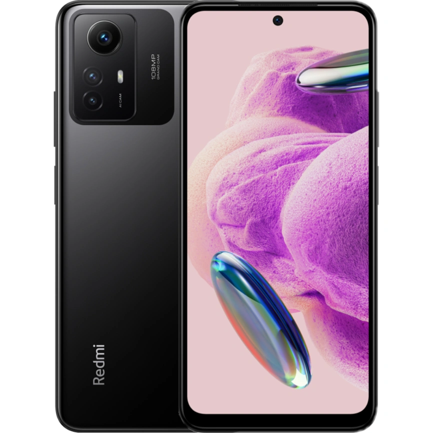 Смартфон Xiaomi Redmi Note 12S 8/256Gb (NFC) Onyx Black Global Version фото 1