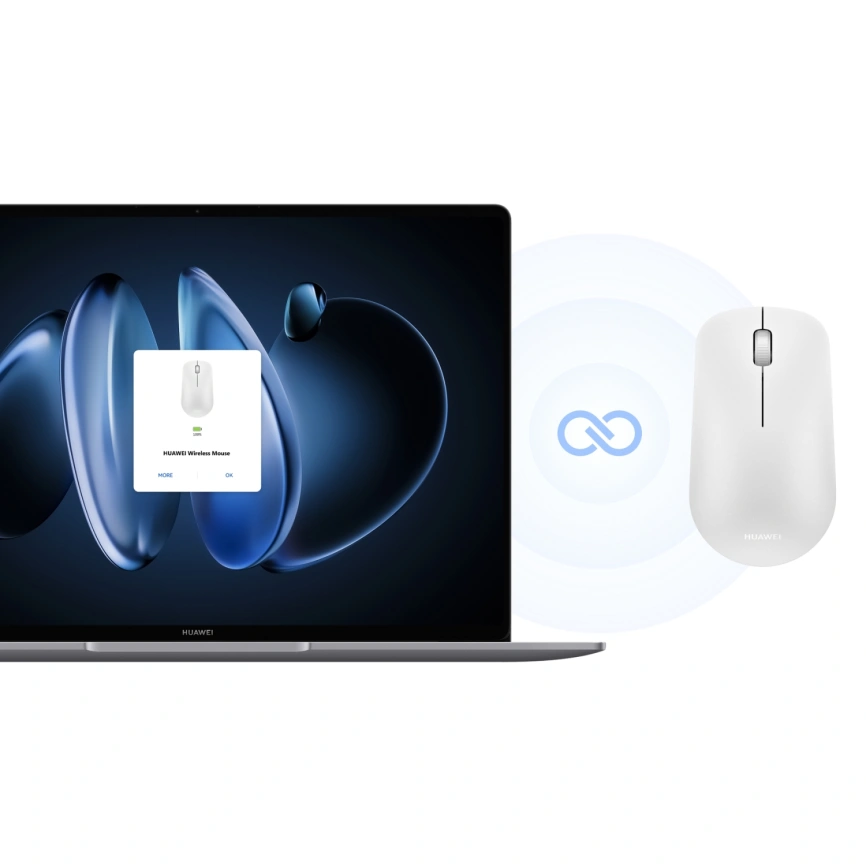 Мышь Huawei Wireless Mouse Lite Edition CD20-R White (55039179) фото 3