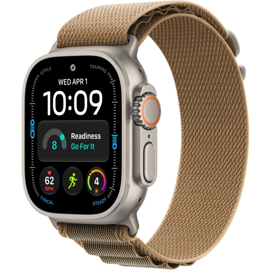 Смарт-часы Apple Watch Ultra 4 (2026) 49mm Natural Titanium Case with Desert Alpine Loop S фото 1