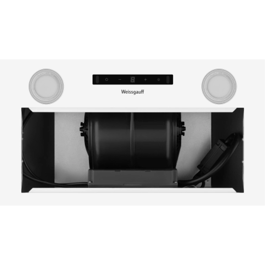 Встраиваемая вытяжка Weissgauff BOX 1200 WH White фото 7