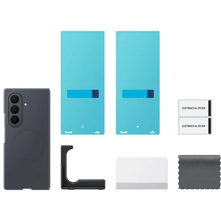 Чехол Samsung Silicone Magnet Case для Galaxy Z Fold8 Ultra Graphite фото 5
