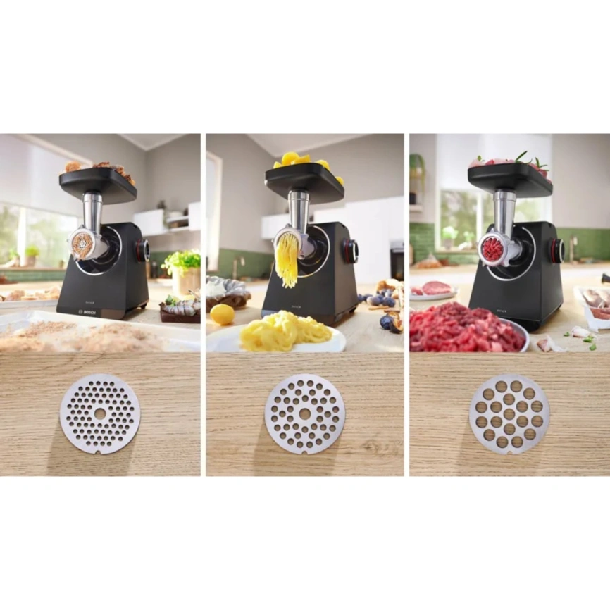 Мясорубка Bosch MFWS640B Black фото 6