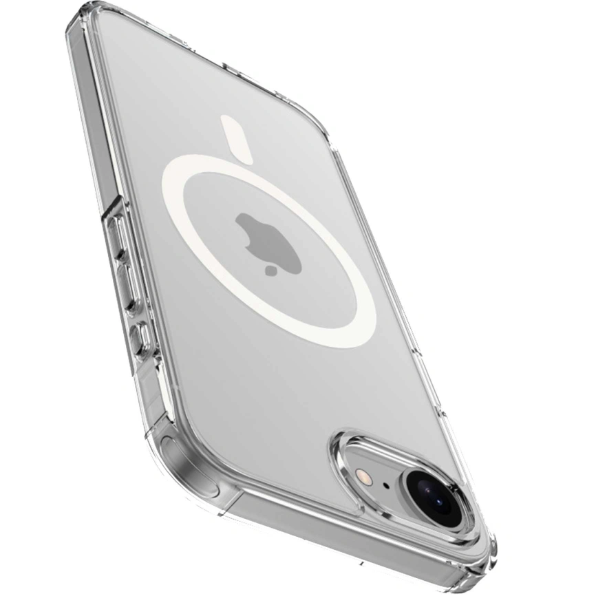 Чехол Gurdini Alba Series Protective with MagSafe для iPhone 16e Clear фото 4
