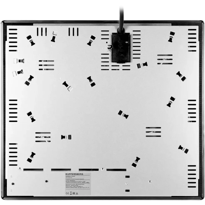 Электрическая варочная панель Kuppersberg ECS 639 F Black фото 3