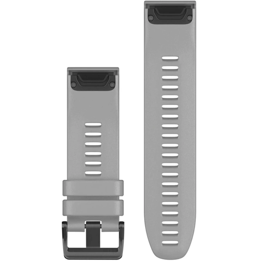 Ремешок Garmin QuickFit Silicone Watch Band (010-12904-00) 26mm Powder Gray фото 2