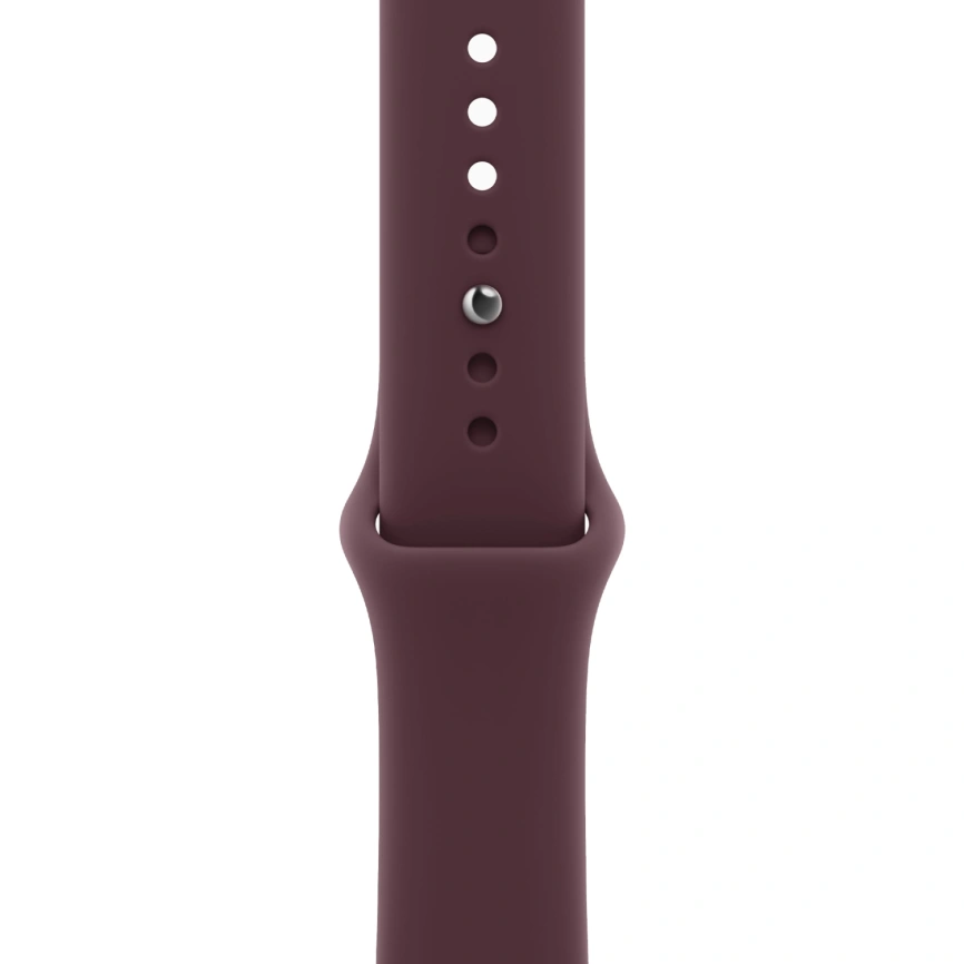 Смарт-часы Apple Watch Series 12 42mm Space Gray Aluminum Case with Burgundy Sport Band M/L фото 2
