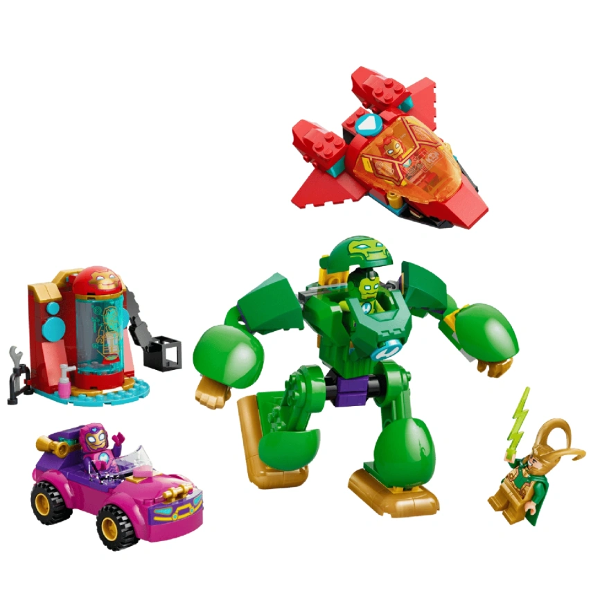 Конструктор LEGO Disney Jr Marvel Loki vs Team Iron Man 11211 фото 4