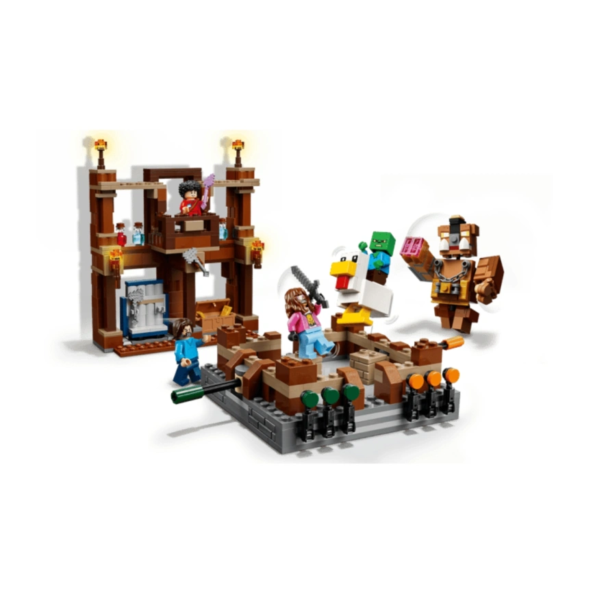 Конструктор LEGO Minecraft Woodland Mansion Fighting Ring 21272 фото 2