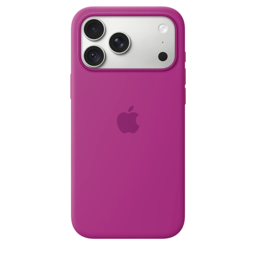 Чехол Apple Silicone Case with MagSafe для iPhone 18 Pro Max Magneta (MK904) фото 1