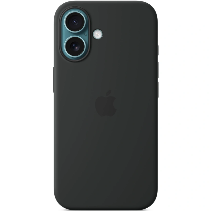 Чехол Apple Silicone Case with MagSafe для iPhone 16 Black фото 5