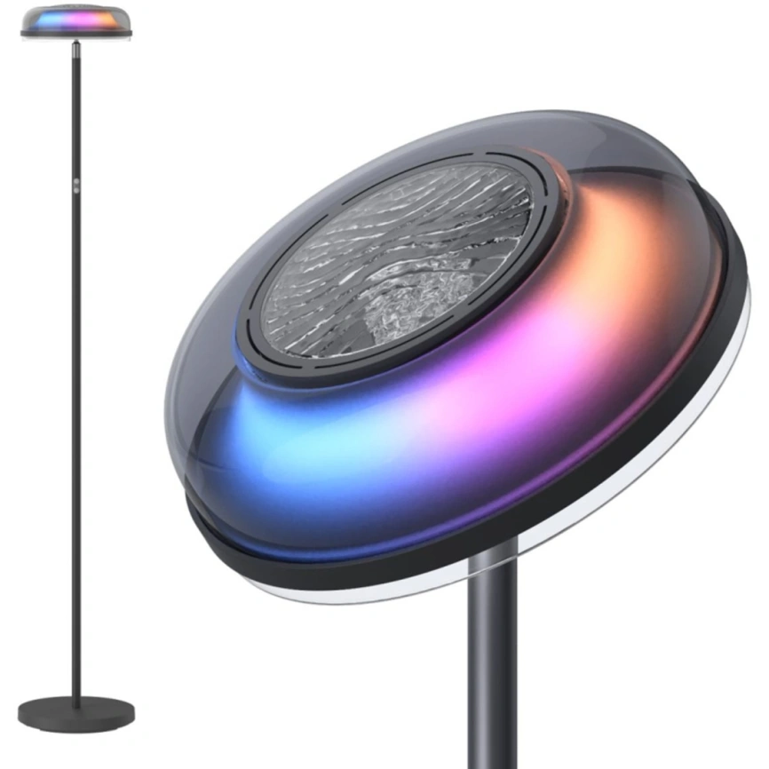 Умный светильник Govee Uplighter Floor Lamp Black фото 1