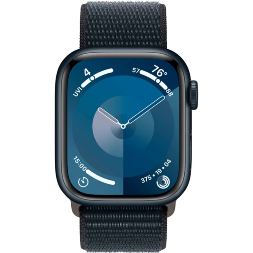 Смарт-часы Apple Watch Series 9 41mm Midnight Aluminum Case with Midnight Sport Loop (MR8Y3) фото 2